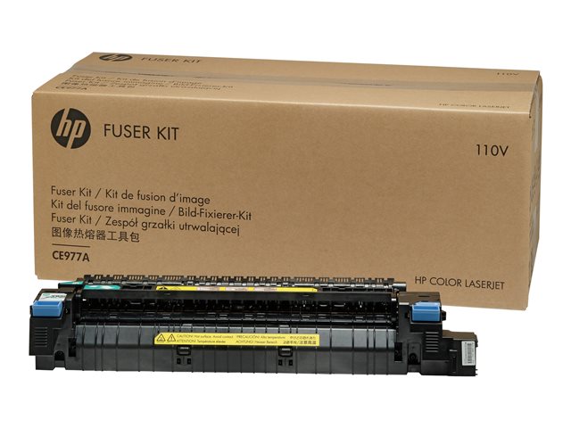 HP - (110 V) - fuser kit - for Color LaserJet Enterprise CP5525dn, CP5525n, CP5525xh, M750dn, M750n, M750xh