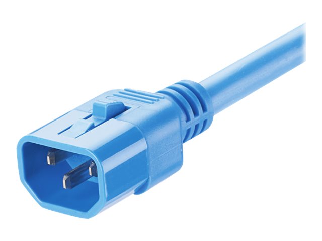 Panduit SmartZone G5 - Power cable - IEC 60320 C14 locking to power IEC 60320 C13 locking - AC 250 V - 10 A - 1.2 m - blue - for P/N: P36G34M