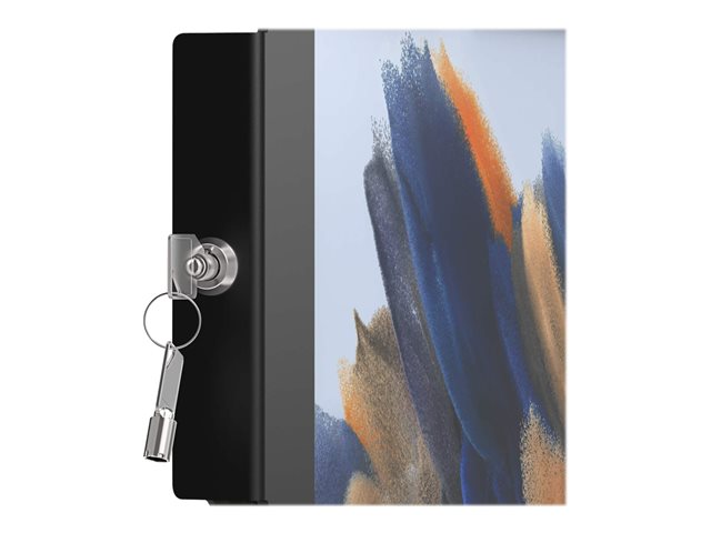Compulocks Galaxy Tab A8 10.5\" Space Enclosure Wall Mount - Enclosure - for tablet - lockable - high-grade aluminium - black - screen size: 10.5\" - mounting interface: 100 x 100 mm - wall-mountable - for Samsung Galaxy Tab A8 (10.5 in)