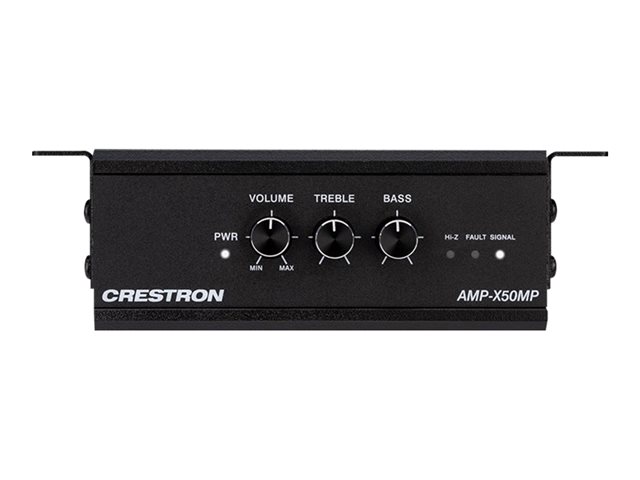 Crestron X-Series AMP-X50MP - Amplifier - 2 x 25 Watt - black
