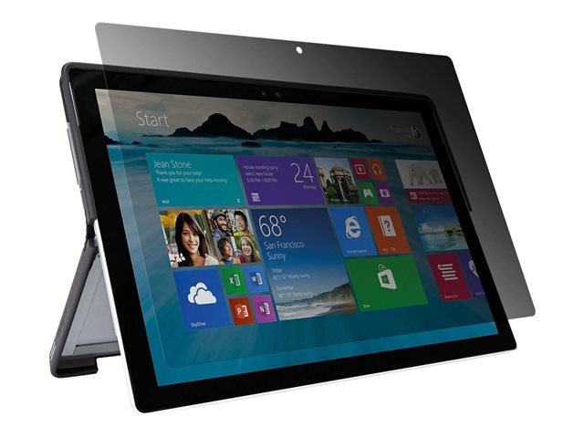 Targus Privacy Screen - Tablet PC privacy filter - 12.3\" wide - for Microsoft Surface Pro (Mid 2017), Pro 4