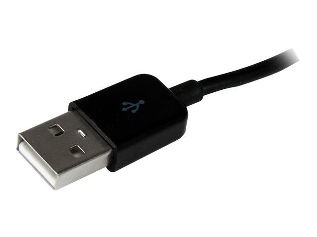 StarTech.com VGA to HDMI Adapter with USB Audio & Power - Portable VGA to HDMI Converter - 1080p - Adapter cable - HD-15 (VGA), USB Type B male to HDMI female - 26 cm - black - USB power, 1080p support, active