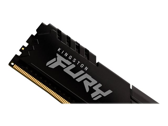 Kingston FURY Beast - DDR4 - kit - 64 GB: 2 x 32 GB - DIMM 288-pin - 2666 MHz / PC4-21300 - CL16 - 1.2 V - unbuffered - non-ECC - black