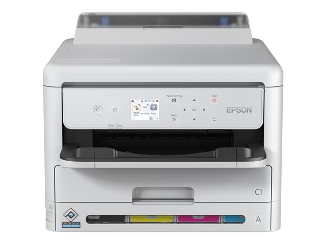Epson WorkForce Pro WF-C5390DW - Printer - colour - Duplex - ink-jet - A4/Legal - 4800 x 1200 dpi - up to 25 ppm (mono) / up to 25 ppm (colour) - capacity: 330 sheets - USB, Wi-Fi, Gigabit LAN