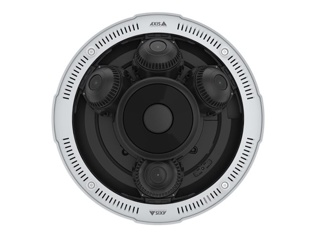 AXIS P37 Series P3738-PLE - Network panoramic camera - dome - outdoor - vandal / weatherproof - colour (Day&Night) - 4x2MP - 3840 x 2160 - fixed iris - vari-focal - audio - GbE - H.264, H.265, MJPEG, AVC, HEVC, MPEG-4 Part 10, MPEG-H Part 2 - PoE Plus Class 4 - TAA Compliant