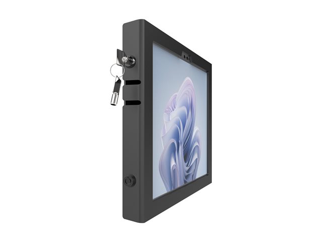 Compulocks Surface Pro 8-11 Apex Enclosure Wall Mount - Enclosure - for tablet - lockable - high-grade aluminium - black - screen size: 13\" - wall-mountable - for Microsoft Surface Pro 8, Pro 9