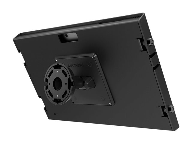Compulocks Surface Pro 8-11 Apex Enclosure Tilting Wall Mount - Mounting kit (enclosure) - exposed front/back camera and sensors - for tablet - tilting - lockable - aluminium, metal frame - black - screen size: 13\" - wall-mountable