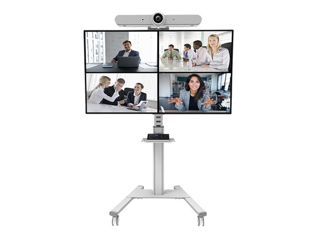 Neomounts - Mounting component (shelf, camera shelf, camera adapter shelf, rail) - for camera / mediabox - white - cart mountable - for P/N: FL50S-825WH1