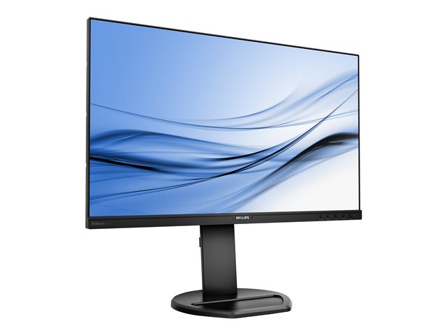 Philips B Line 241B8QJEB - LED monitor - 24\" (23.8\" viewable) - 1920 x 1080 Full HD (1080p) @ 75 Hz - IPS - 250 cd/m² - 1000:1 - 5 ms - HDMI, DVI-D, VGA, DisplayPort - speakers - black texture