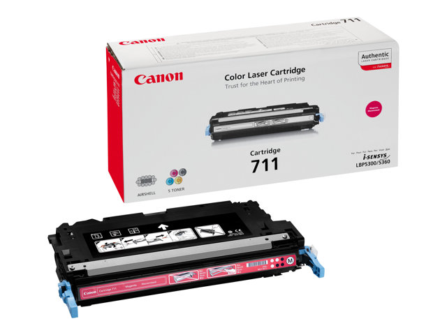 Canon 711 - Magenta - original - toner cartridge - for imageRUNNER C1022, i-SENSYS MF9130, MF9170, MF9220, MF9280, Satera LBP5300, LBP5400