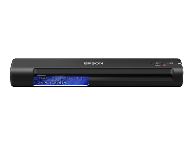 Epson WorkForce ES-50 - Sheetfed scanner - Contact Image Sensor (CIS) - A4 - 600 dpi x 600 dpi - up to 300 scans per day - USB 2.0