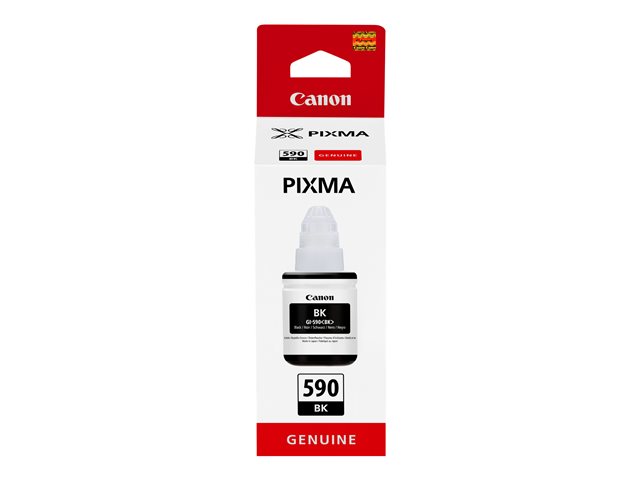 Canon GI 590 BK - 135 ml - black - original - ink refill - for PIXMA G1500, G1501, G1510, G2500, G2501, G2510, G3500, G3501, G3510, G4410, G4500, G4511