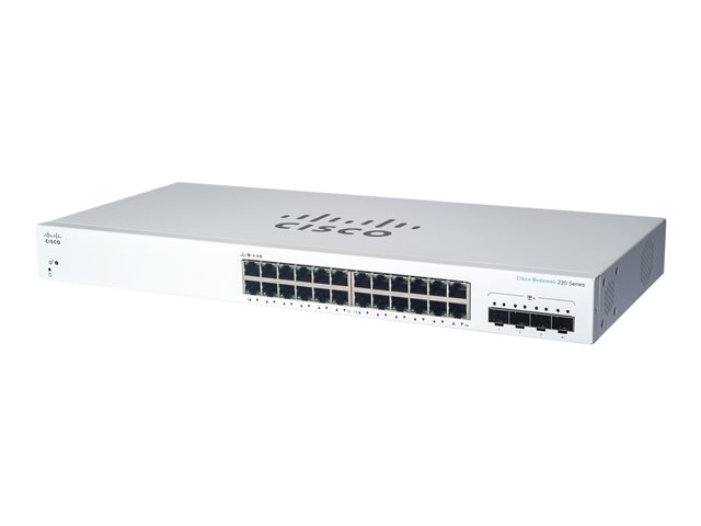 CBS220 Smart 24-port GE 4x10G SFP+