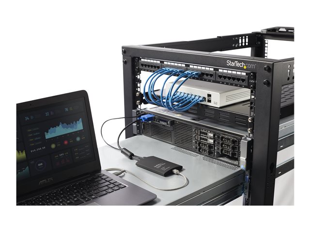 StarTech.com Crash Cart Adapter - 1920 x 1200 - Portable Laptop USB 2.0 to KVM Console (NOTECONS01) - KVM switch - 1 x KVM port(s) - 1 local user - desktop