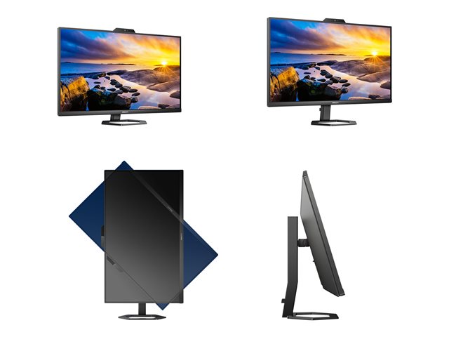 Philips 27E1N5600HE - 5000 Series - LED monitor - 27\" - 2560 x 1440 QHD @ 75 Hz - IPS - 300 cd/m² - 1000:1 - 1 ms - HDMI, DisplayPort, USB-C - speakers - textured black