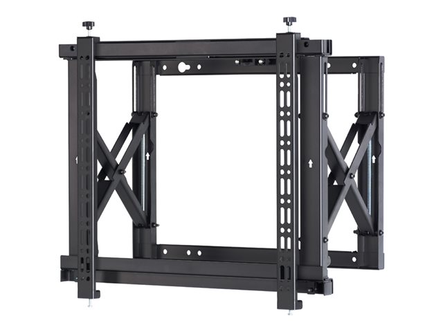 B-TECH AV Mounts Full Service BT8301 - Mounting kit (pop-out mount) - for video wall - with micro-adjustament - black - screen size: 42\"-70\" - mounting interface: up to 600 x 400 mm - wall-mountable - for PRO Install BT8309, Professional BT8312, System 2 BT7850, Ultra-Slim BT8312
