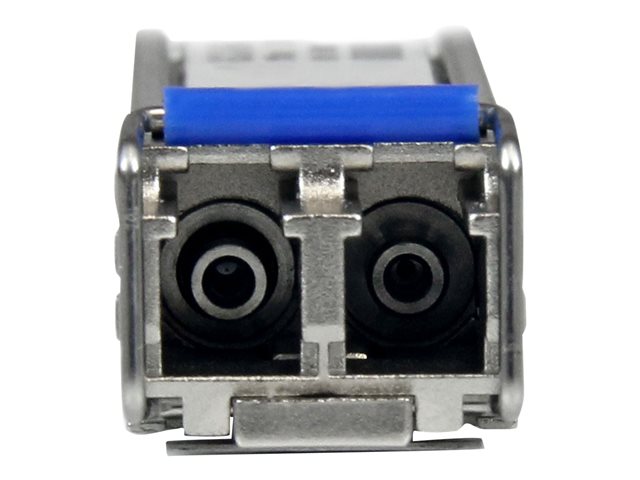 StarTech.com MSA Uncoded Compatible SFP Module, 1000BASE-LX, 1GbE Single Mode (SMF) Fiber Optic Transceiver, 1GE Gigabit Ethernet SFP, LC Connector, 10km, 1310nm, DDM, Mini GBIC Module - Lifetime Warranty (SFP1000LXST) - SFP (mini-GBIC) transceiver module - 1GbE - 1000Base-LX - LC single-mode - up to 10 km - 1310 nm - for P/N: US1GA30SFP, US1GC30SFP