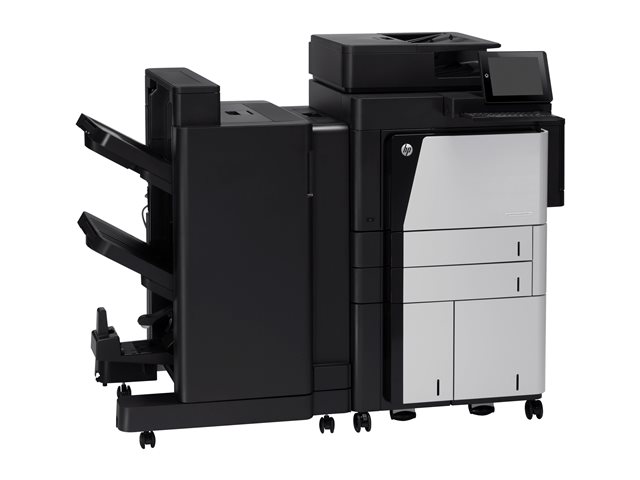 HP LaserJet Enterprise Flow MFP M830z - Multifunction printer - B/W - laser - A3/Ledger (297 x 432 mm) (original) - A3 (media) - up to 56 ppm (copying) - up to 56 ppm (printing) - 1100 sheets - 33.6 Kbps - USB 2.0, Gigabit LAN, USB host