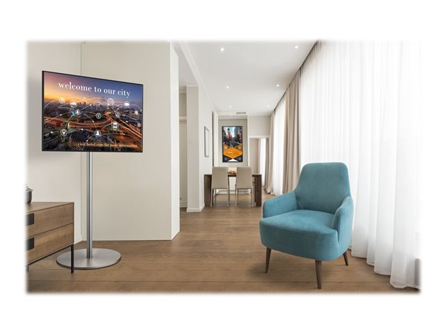 Vogel's PFA 9155 Vaste vloerstandaard rvs, max. 55\", 50 kg, 160 cm