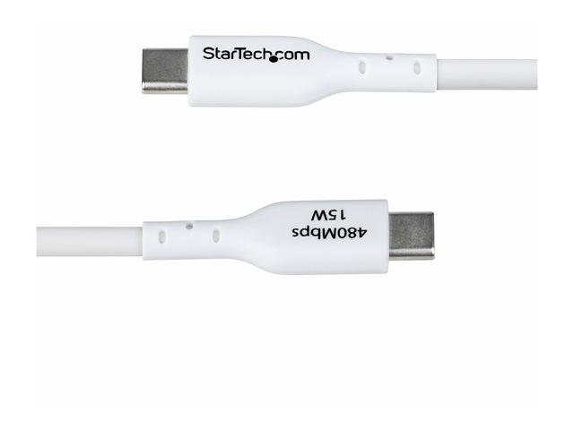 3m White USB-A to USB-C Charging Cable