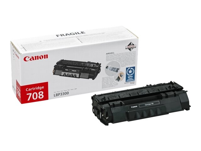 Canon 708H - Black - original - toner cartridge - for i-SENSYS LBP3360, Laser Shot LBP-3300, 3360