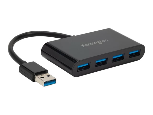 Kensington UH4000 - Hub - 4 x SuperSpeed USB 3.0 - desktop