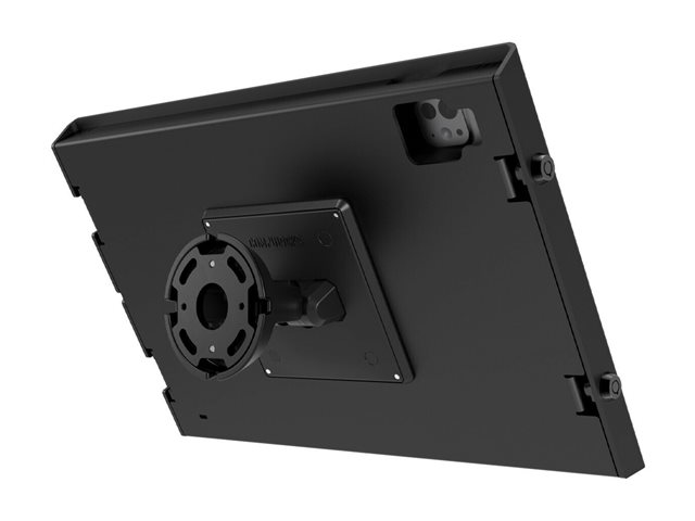 Compulocks iPad Pro M4 13\" (2024) Apex Enclosure Tilting Wall Mount - Enclosure - exposed front/back camera and sensors - for tablet - lockable - metal frame - black - screen size: 13\" - wall-mountable