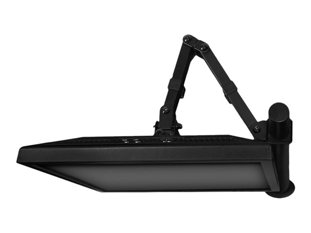 Bevestigingskit (klem, pakkingringklem, stand) - instelbare arm - voor LCD-scherm - plastic, aluminium, staal - schermgrootte: 10\"-32\" - te monteren op bureau