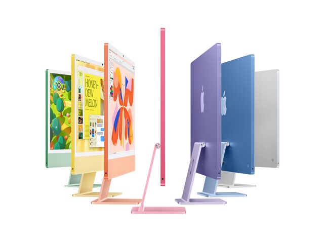 24-inch iMac with Retina 4.5K display: Apple M4 chip with 10-core CPU and 10-core GPU, 16GB, 512GB SSD - Green