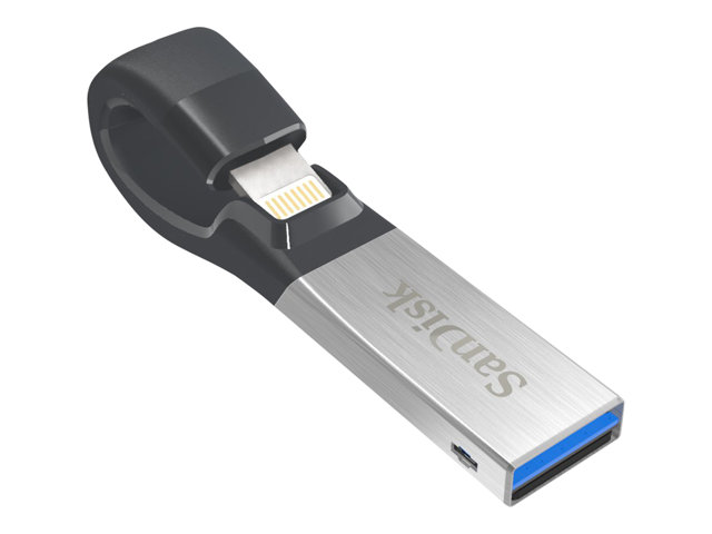 SanDisk iXpand - USB flash drive - 16 GB - USB 3.0 / Lightning