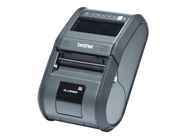 Brother RuggedJet RJ-3150 - Receipt printer - direct thermal - Roll (8 cm) - 203 dpi - up to 127 mm/sec - USB 2.0, Wi-Fi(n), USB host, Bluetooth 2.1 EDR - peeler