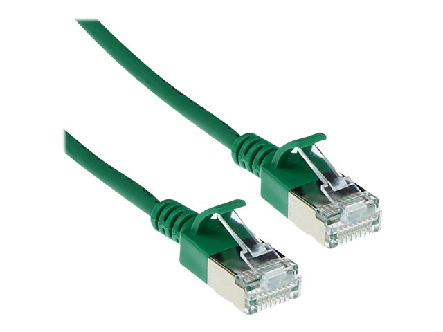 CAT6A U/FTP SLIMLINE GN 3.00M. 1 stk