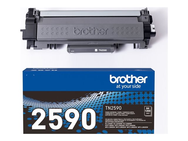 Brother TN2590 - Black - original - box - toner cartridge - for Brother MFC-L2922DW