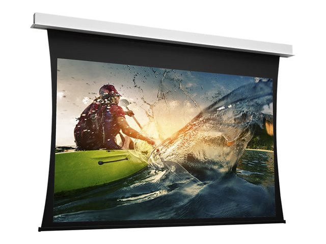 Tensioned DescenderPro SightLine 119x190 Matte White