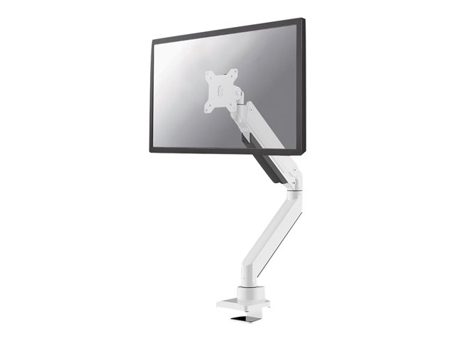 Neomounts NM-D775 - Mounting kit - full-motion - for LCD display - aluminium - white - screen size: 10\"-32\" - clamp mountable, grommet, desk-mountable