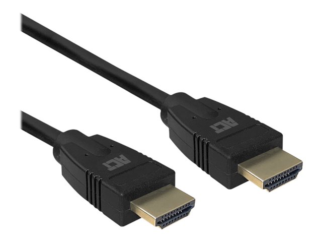 Ultra High Speed - HDMI-kabel - HDMI male naar HDMI male - 2 m - beschermd - zwart - gevormd, 8K ondersteuning
