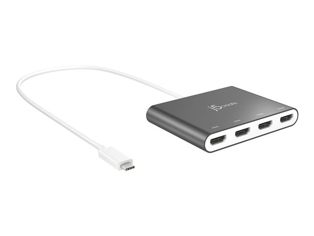 USB-C to 4 Port HDMI Multi Monitor Adapt
