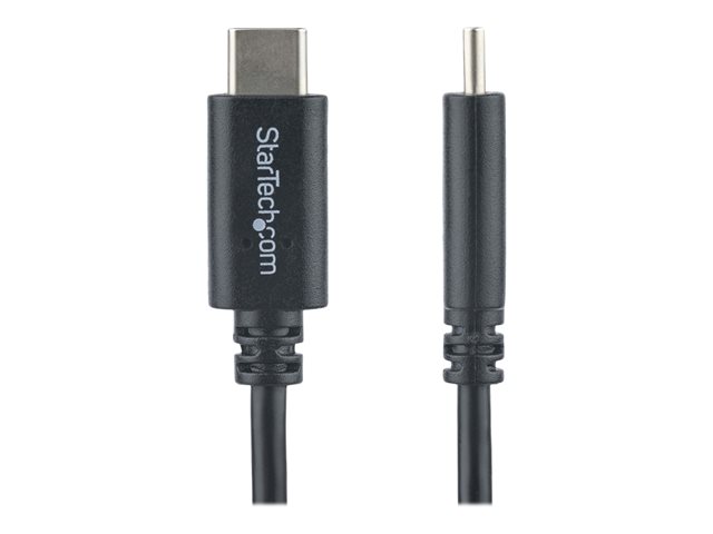 StarTech.com 1m / 3.3ft USB C to USB C Cable - USB 2.0 Type C Cable - M/M - USB-IF Certified - USB C Charging Cable - USB 2.0 (USB2CC1M) - USB cable - 24 pin USB-C (M) to 24 pin USB-C (M) - USB 2.0 - 1 m - black - for P/N: DKT30CHD, HB30C1A1CPD, HB30C3A1CFBW, PEXUS313AC2V