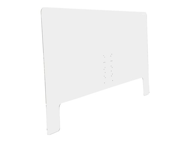 Kensington KGuard - Partition screen - monitor mountable - 120 x 74 cm - clear