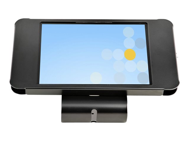 StarTech.com Secure Tablet Stand, Anti Theft Universal Tablet Holder for Tablets up to 10.5\", Lockable Tablet Stand for Desk/ K-Slot Compatible, VESA Mount, Wall Mount Tablet Enclosure - Security POS Tablet Stand (SECTBLTPOS2) - Stand - for tablet -