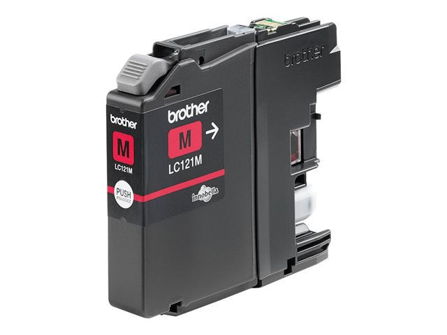 Brother LC121M - Magenta - original - ink cartridge - for Brother DCP-J100, J105, J132, J152, J552, J752, MFC-J245, J470, J650, J870