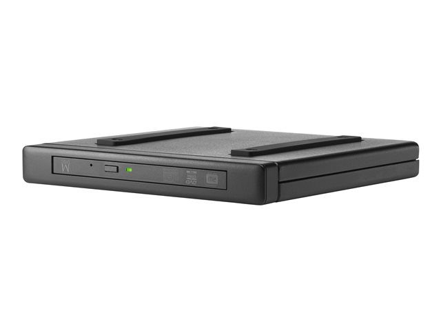 HP - Disk drive - DVD±RW (±R DL) / DVD-RAM - 8x/8x/5x - SuperSpeed USB 3.0 - external - jack black - for Elite 600 G9, 800 G9, EliteDesk 800 G3, EliteOne 800 G8, Pro 260 G9, ProDesk 405 G8