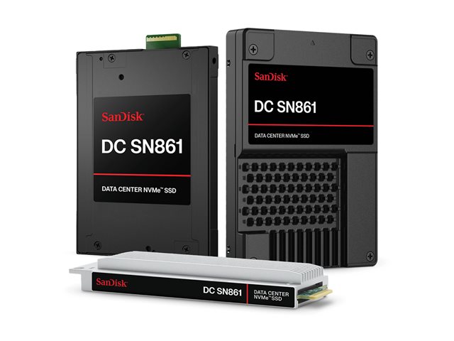 CARRERA SANDISK DC SN861 BICS6 TLC NVME