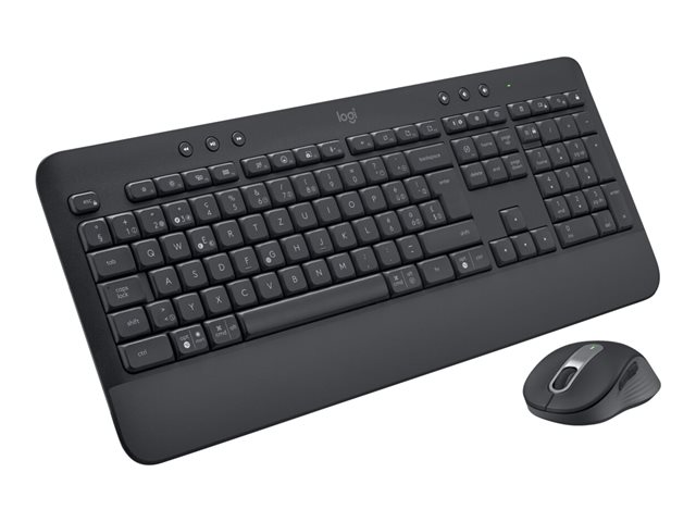 Logitech Signature MK650 Combo for Business - Keyboard and mouse set - wireless - Bluetooth LE - QWERTY - UK - graphite