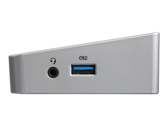 StarTech.com USB-C Dock, 4K Triple Monitor USB Type-C Docking Station with Dual DisplayPort & HDMI, 100W Power Delivery + Charging, USB 3.0/3.1 Gen 1 Hub (1x USB-C + 4x USB-A) w/ Ethernet - 100W PD Laptop Dock (DK30CH2DEPUE) - Docking station - USB-C - HDMI, DP - 1GbE - 100 Watt - TAA Compliant