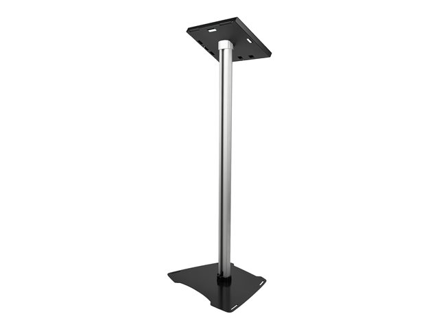StarTech.com Secure Tablet Floor Stand - Anti-Theft - Lockable Tablet Mount - For 9.7\" Tablets - Metal Construction - Fixed Height (STNDTBLT1FS) - Mounting kit (feet, pole, holder, pole connector, pole base, base) - for tablet - plastic, aluminium, steel - screen size: 9.7\" - in-floor mounted