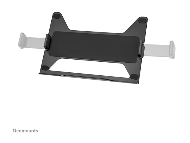 Neomounts DS20-425BL2 - Mounting kit (desk clamp mount, desk grommet, notebook tray, monitor arm, VESA adapter, notebook tray arm) - full-motion adjustable arm - for LCD display / notebook - steel - black - screen size: 17\"-27\" (LCD display) / 11.6\"-17.3\" (notebook)