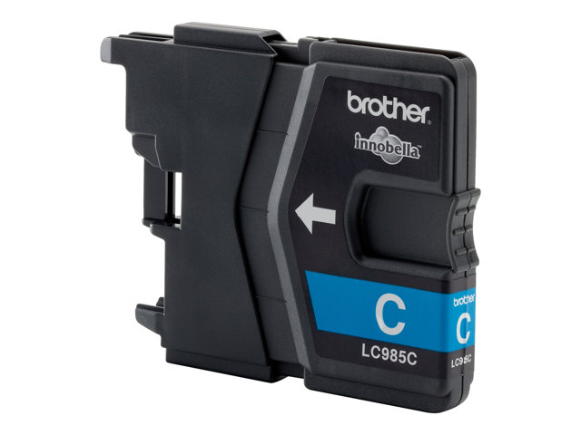 Brother LC985C - Cyan - original - ink cartridge - for Brother DCP-J125, DCP-J140, DCP-J315, DCP-J515, MFC-J220, MFC-J265, MFC-J410, MFC-J415
