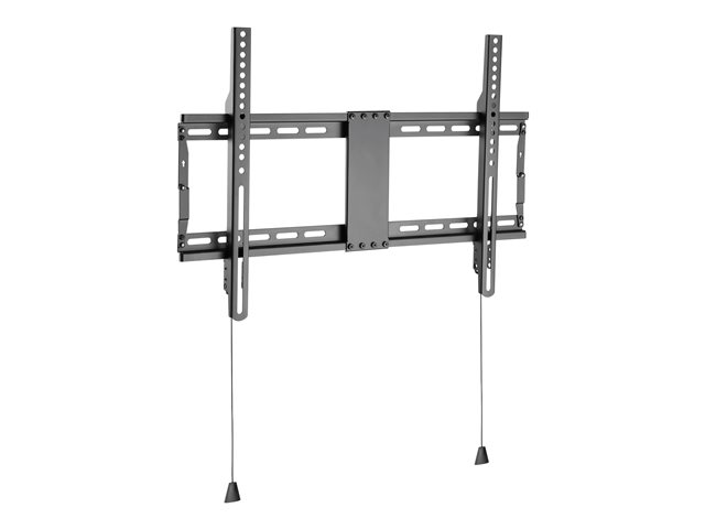 VISION Value Display Wall Mount - LIFETIME WARRANTY - fits large flat-panel display 37-70\" with VESA sizes up to 600 x 400 - latches in place - lockable - non-tilting - SWL 60 kg / 132 lb - black