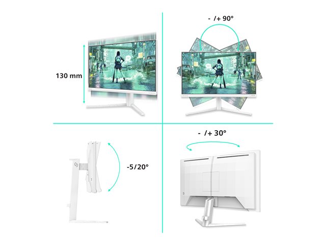 Philips 23.8' 16:9 Fast IPS 260Hz